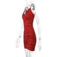 thumbnail image 3 of ICE Sexy Dresses for Women Bodycon Dresses for Women Club Party Dress Dress,Red,L, 3 of 9
