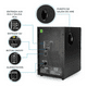 thumbnail image 3 of Minicomponente  Bloosom Home Theater 8,000 W Negro, 3 of 4