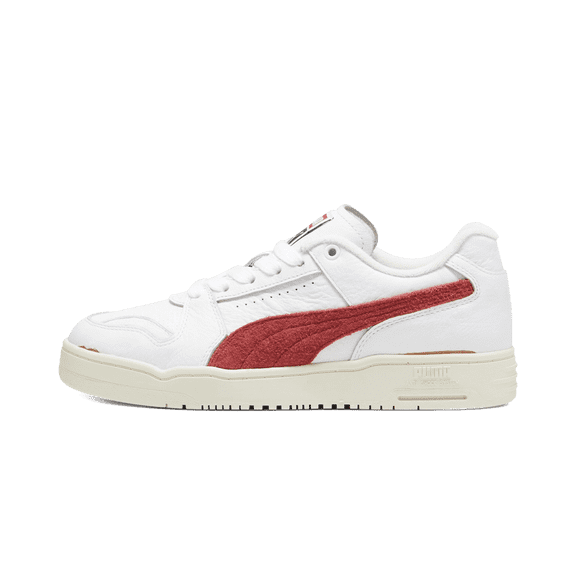 PUMA MENS SLIPSTREAM LO NEVERWORN III "PUMA WHITE/CLUB RED/WARM WHITE" 39649701 39649701 from Stadium Goods