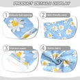thumbnail image 2 of joogoo Girls' Leggings Duck on Daisy Floral Yoga Pants 4T, 2 of 8