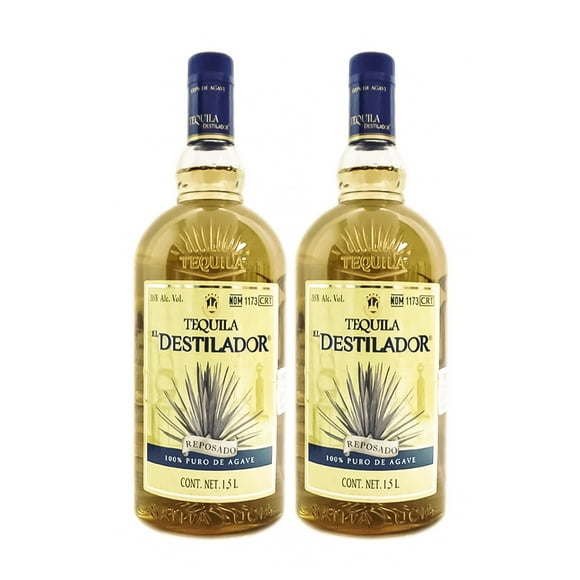 Duo Pack Tequila El Destilador Reposado 1.5 L El Destilador Tequila Reposado