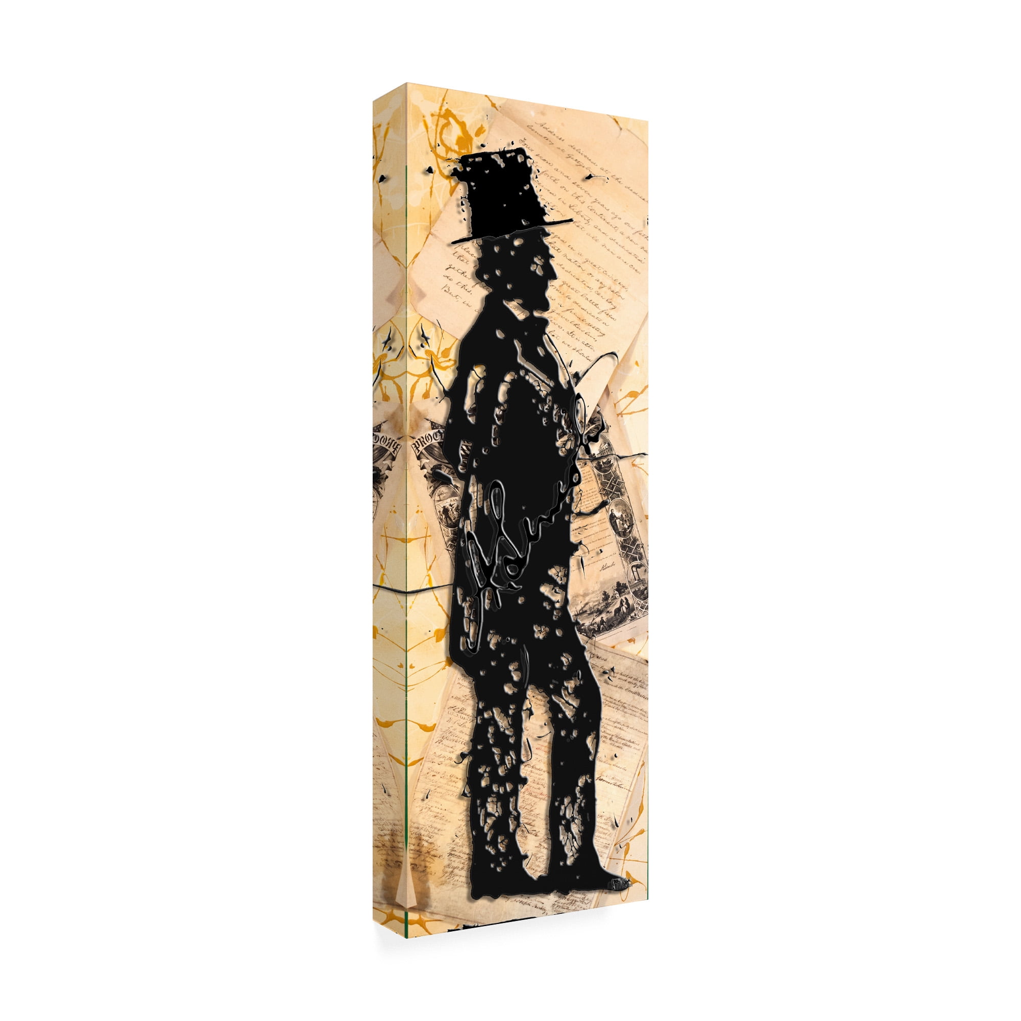 Trademark Fine Art 'Lincoln Tall' Canvas Art by Roderick Stevens