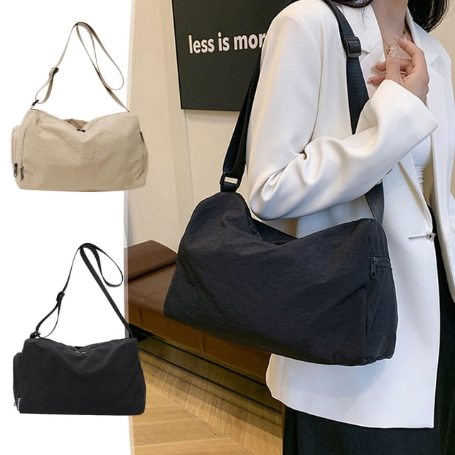 Xihbxyly Bolso Bandolera, Elegante Bandolera, Amplio Interior, Ligero y Cómodo, Ideal para Oficina, Compras, Viajes, Fiestas, Cumpleaños, Imprescindibles Diarios, Talla Única.
