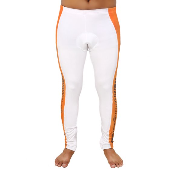 Men's 3D Gel Padded Semi Compression Thermal Cycling Tights Pants