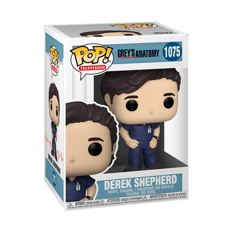 Greys Anatomy  Derek shepherd, Greys anatomy, Vinyl figures