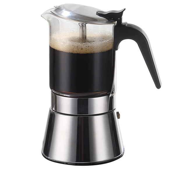 Cafetera de café espresso SIXAQUAE Crystal Glass 360 ml