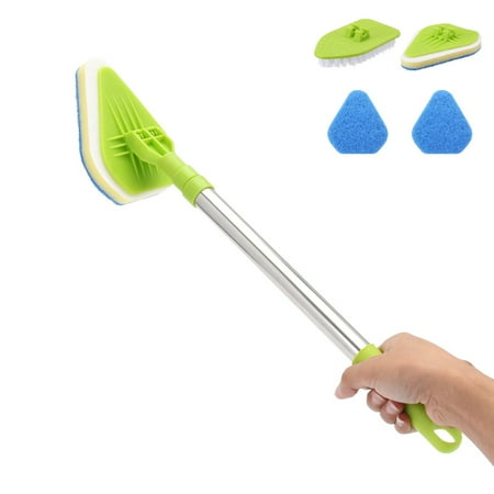 

Telescopic Scrubber Brushes Tile Shower Tub Scrubber Car Van Bus Window Cleaner Floor Kitchen Cleaning Tool Kit