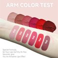 thumbnail image 4 of Non Stick Cup Lip Glaze Non-stick Cup Small And Portable White. Full Color Beauty Makeup Matte Lip Glaze 36g Smooth Texture, 4 of 5