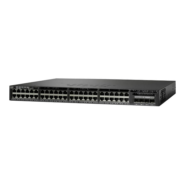 Cisco Catalyst 3650-48FD-S - Commutateur - L3 - Géré - 48 x 10/100/1000 (poe+) + 2 x 10 gigabits sfp+ - bureau, rackable - poe+ (775 W)