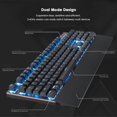 thumbnail image 3 of Motospeed GK89 2.4GHz Inalámbrico / Teclado mecánico con cable USB con, 3 of 8