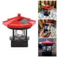 thumbnail image 1 of Solar LED Light Tower Outdoor Post Light Outdoor Garden Light Large Light Tower for Garden Light Red, 1 of 7