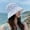 White, variant on Women's Ponytail Baseball Cap High Messy Bun Hat Quick Drying Sporty Hair Accessory for