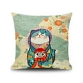 thumbnail image 4 of Housse de Coussin Décorative pour Chat Dessin Animé Pillowcase Pillow, 4 of 8