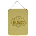 thumbnail image 1 of "Treasures Give Thanks Metal Print, 16 H x 12 W, multicolor" Caroline's Treasures BB5469DS1216, 1 of 1