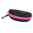 thumbnail image 1 of Linyer Storage Case Safety Bag Line Carrier Shockproof Waterproof Eye Wear Carrier Organizer Men Women Adults Teens Rose Red, 1 of 5