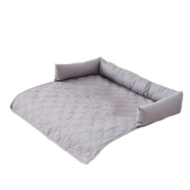 Sofa Vama Ropa de Cama Almohadilla impermeable para orina de mascotas - Tapete de entrenamiento de secado para gatos y perros - Pañal lavable y reutilizable con almohada for Navideño