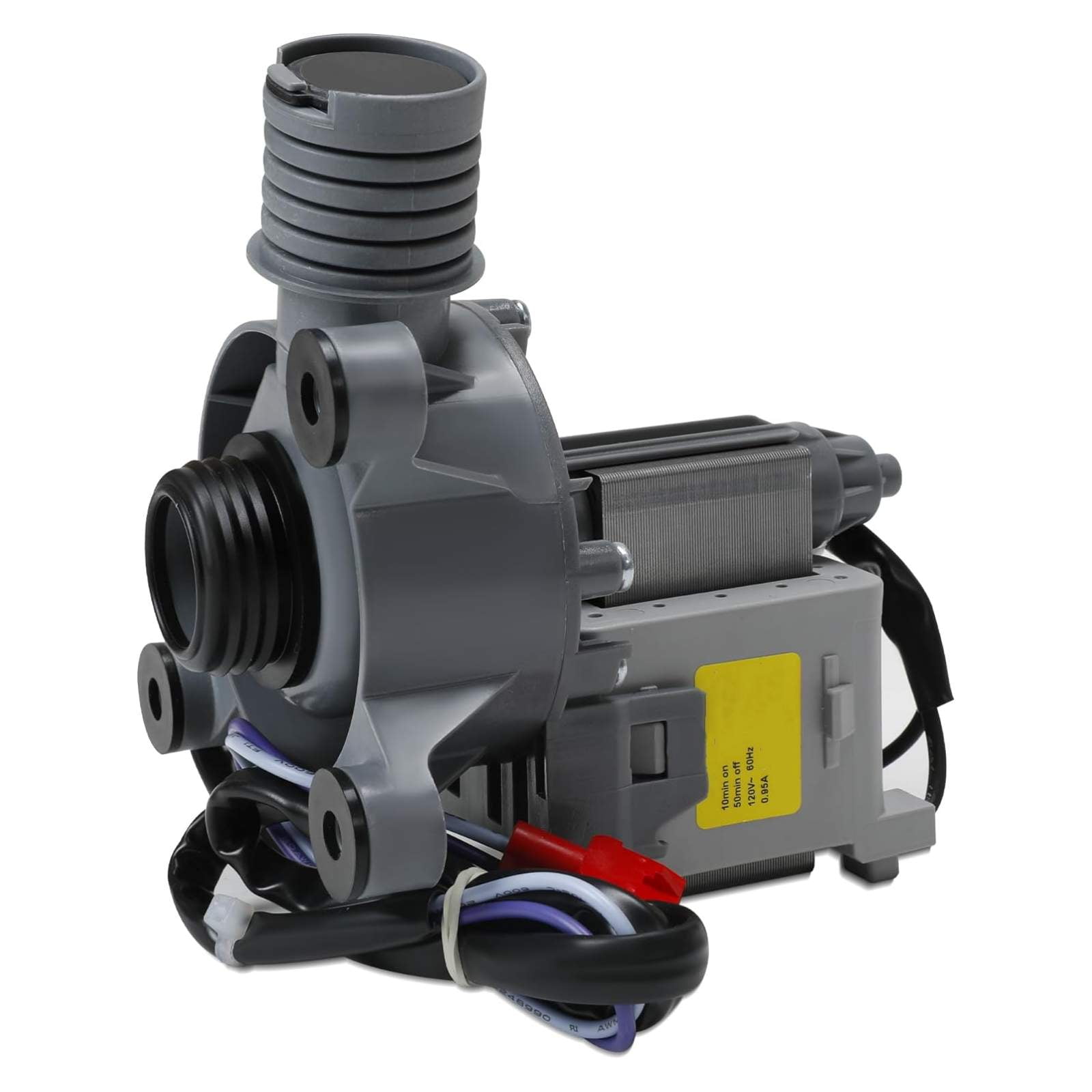 Efficient Drain Pump Assembly for GE Dishwashers Replacement, Easy Installation Repair Pump Part
