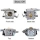 thumbnail image 3 of Carburetor, compatible with STIHL MS210 MS230 MS250 021 023 025 chain saw, with air filter ignition coil, 3 of 4