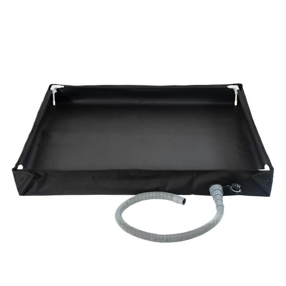 Portable Shower Tray Mobile Base for Shower Outdoor Shower Accessories Standing Tub with Drain for Camping Road Trip Tent Hiking