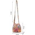 thumbnail image 3 of The Bucket Bags for Women, Mini Canvas Bucket Bag Purses Drawstring Closure Crossbody Handbags Hobo Bag, 3 of 7