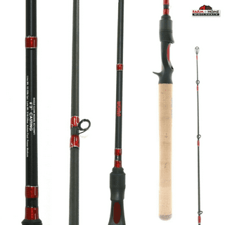 Eagle Claw Featherlight Spin Rod, 2-Piece, 6' 6, Ultra Light