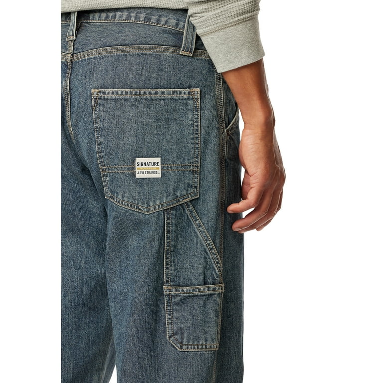 Levi Strauss Signature Men's and Big and Tall Carpenter Jean Levi Strauss Signature Men's and Big and Tall Carpenter Jean