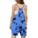 thumbnail image 5 of Odeerbi 5-14 Años Niñas Traje de Verano Cute Tie-Dye Camisola Romper Casual Respirable Comfortable Overalls Pantalones Cortos Con Bolsillos, 5 of 5