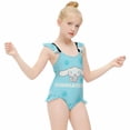 thumbnail image 4 of Cinnamoroll Girls One Piece Swimsuits Hawaiian Summer Swimwear Beach Bathing Suit Outfits, 4 of 7