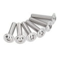 thumbnail image 2 of 50Pcs Flanged Button Head Screws A2‑70 Stainless Steel Buttons Heads Socket Caps Bolts KitM8x30mm, 2 of 5