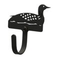 thumbnail image 1 of Village Wrought Iron WH-116-S Crochet Mural Petit - Noir, 1 of 2
