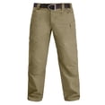 thumbnail image 2 of Puntoco Pantalones casuales largos para hombre Pantalones casuales de moda para hombre de color sólido con bolsillos y cremallera Pantalones largos, 2 of 5