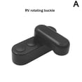 thumbnail image 4 of ABS RV Table Board Buckles for Foldable Outdoor Tables and Cabinets, Fixed with Self-Tapping Screws, 4 of 6