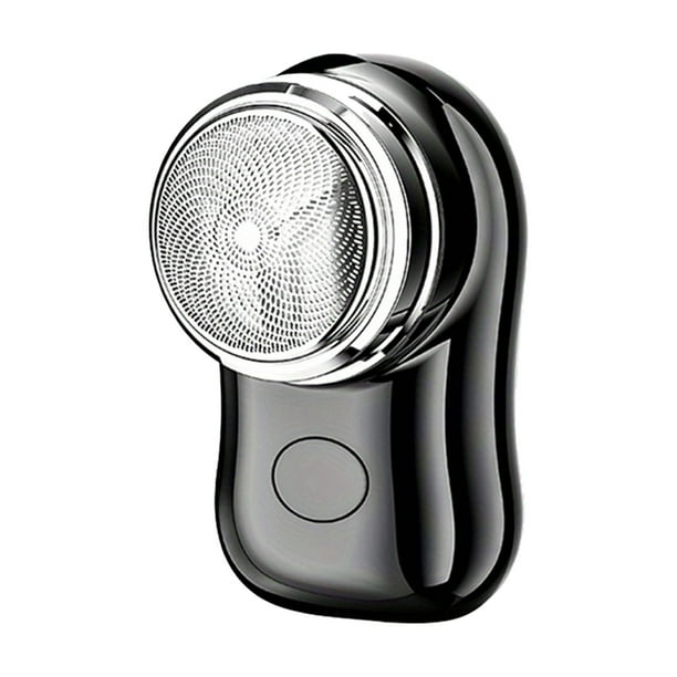 Mini afeitadora eléctrica jinwen afeitadora eléctrica Tamaño de bolsillo negro