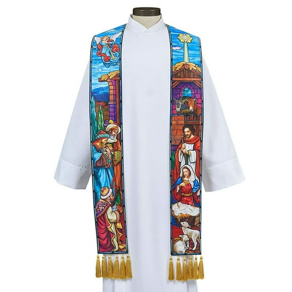 RJ Toomey L6436 Nativity Collection Overlay Stole