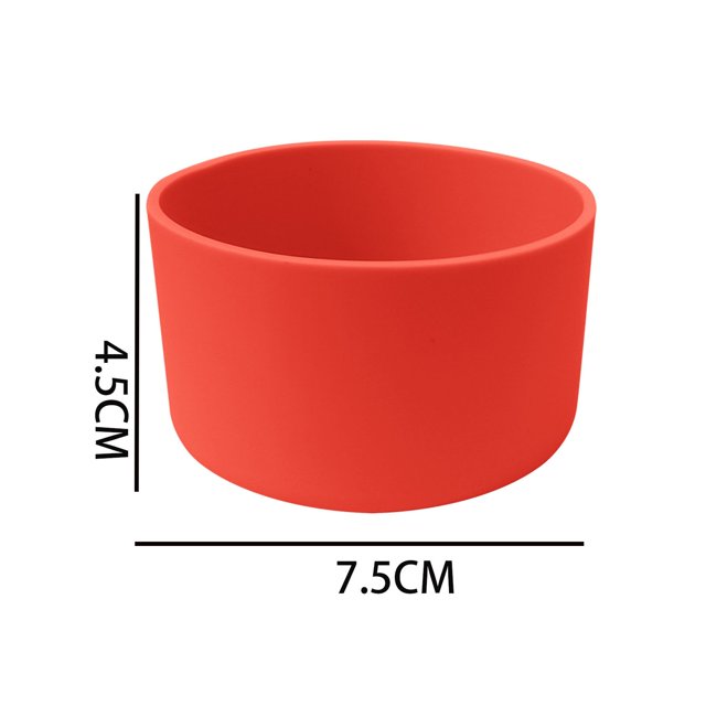 7.5/9cm Cup Cover Space Pot Silicone Cover Rubber Bottom Pad 32-40oz