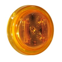 Grote 46143 Clearance/Marker 2.5 Inch Yellow Supernova Led Pc Rated