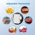 thumbnail image 4 of Midea WHS-109FW1 3.0cf Upright Freezer White, 4 of 8