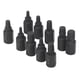 thumbnail image 5 of Extractor De Tornillos Dañados, Acero Al Cromo Vanadio Negro, Mano De Obra Fina, Eficiente, Fácil De Instalar, Juego De Extractores De Tornillos Rotos, 10 Piezas Para Pernos Para, 5 of 7