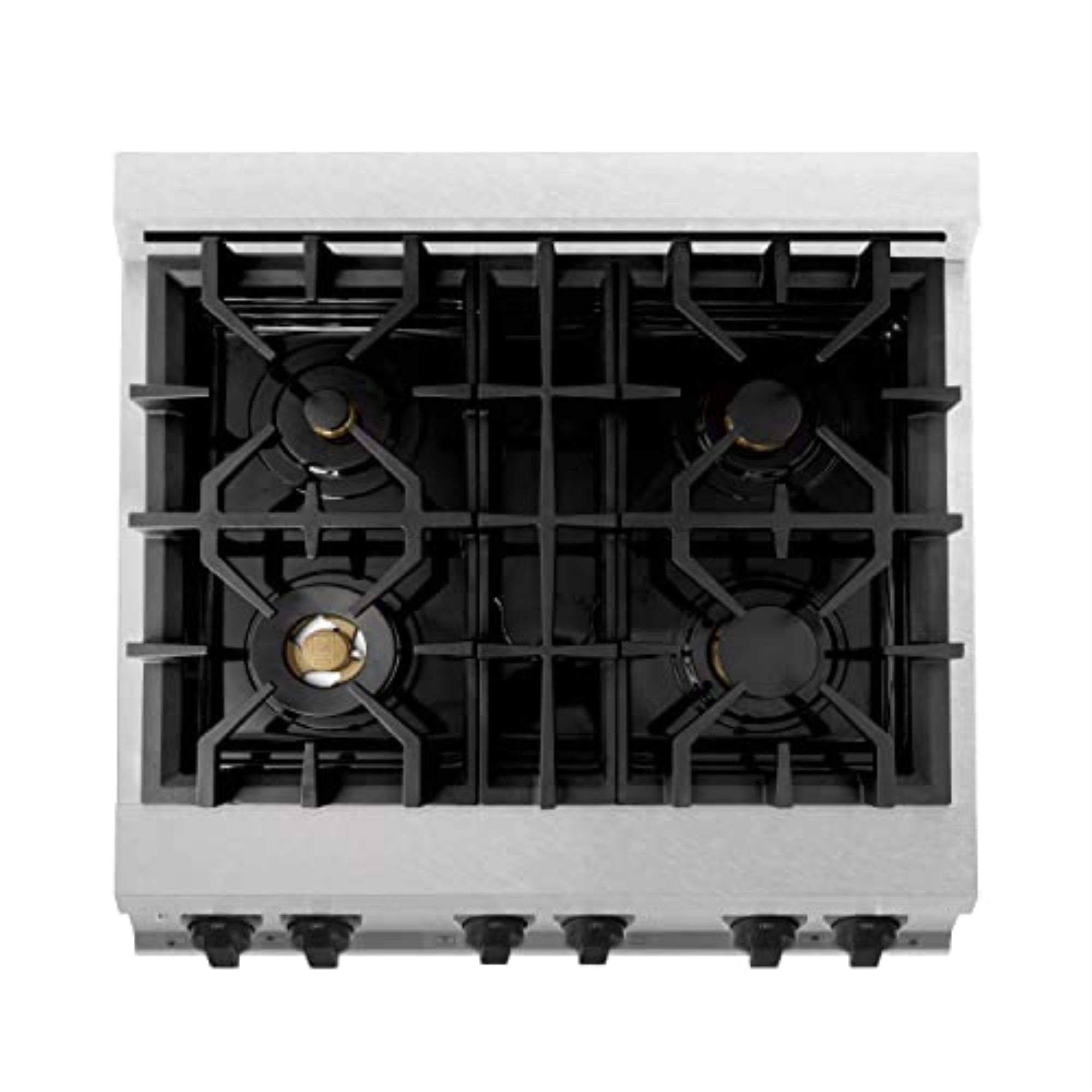 ZLINE Autograph Edition 30” 4.0 cu ft Dual Fuel Range in DuraSnow Stainless Steel