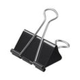 thumbnail image 2 of Binder Clips In Dispenser Tub, Large, Black/silver, 12/pack | Bundle of 5, 2 of 7