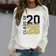 thumbnail image 4 of Women's Sweatshirts 2025 Senior Class Of 2026 Sweatshirt Senior 2026 Pullover Tops Sweatshirt for Women, 4 of 5