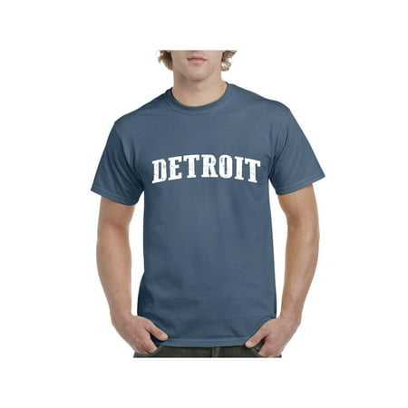 Detroit Michigan Men Shirts T-Shirt Tee