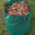 thumbnail image 3 of Paquete estándar de 3 bolsas de jardín de 32 galones con guantes de jardinería recubiertos, bolsas de hojas reutilizables, bolsas de basura para podar plantas de jardinería, 3 of 5