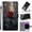 Fire Rose, variant on Compatible with Google Pixel 9a Wallet Case for Men Women, Premium PU Leather Flip Cover with Card Holder, Wrist Strap, Kickstand Shockproof Magnetic Clasp Phone Case, Night Road + Moon