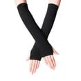 thumbnail image 2 of Guantes sin dedos para niña Cateissary estilo Simple tejido cálido, 2 of 6