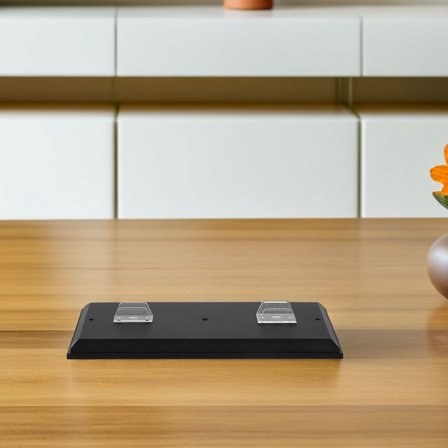 OFFIGAM 2PCS Black Stand Holder for Motorcycle Models, Display Rack for Living Room or Bookshelf