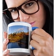 thumbnail image 2 of 3drose, Lutsen Resort on Lake Superior, Minnesota - Us24 Cha0060 - Chuck Haney, 15oz Two-tone Blue Mug, 2 of 6