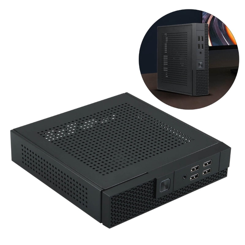 Zecic Industrial Control TX07 Mini-ITX HTPC Case Easy to Use PC Case ITX Computer Case