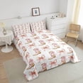 thumbnail image 5 of Manfei Bowknot Boot Queen Comforter Set, Fashion Hippie Cowgirl Bedding Comforter Set, 5 of 7