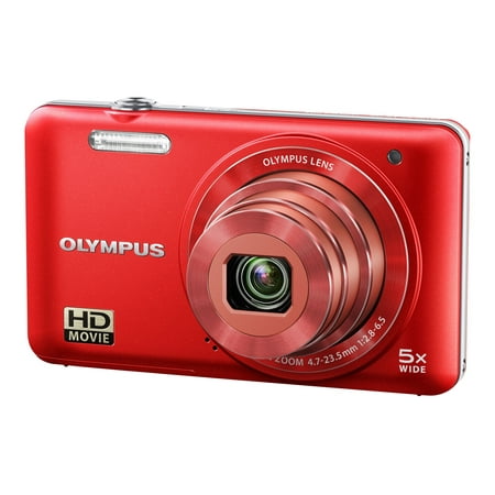 Olympus VG-160 14 Megapixel Compact Camera, Red
